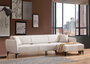 Atelier Del Sofa Sofá Esquinero Belissimo Right - Off White 270x140cm